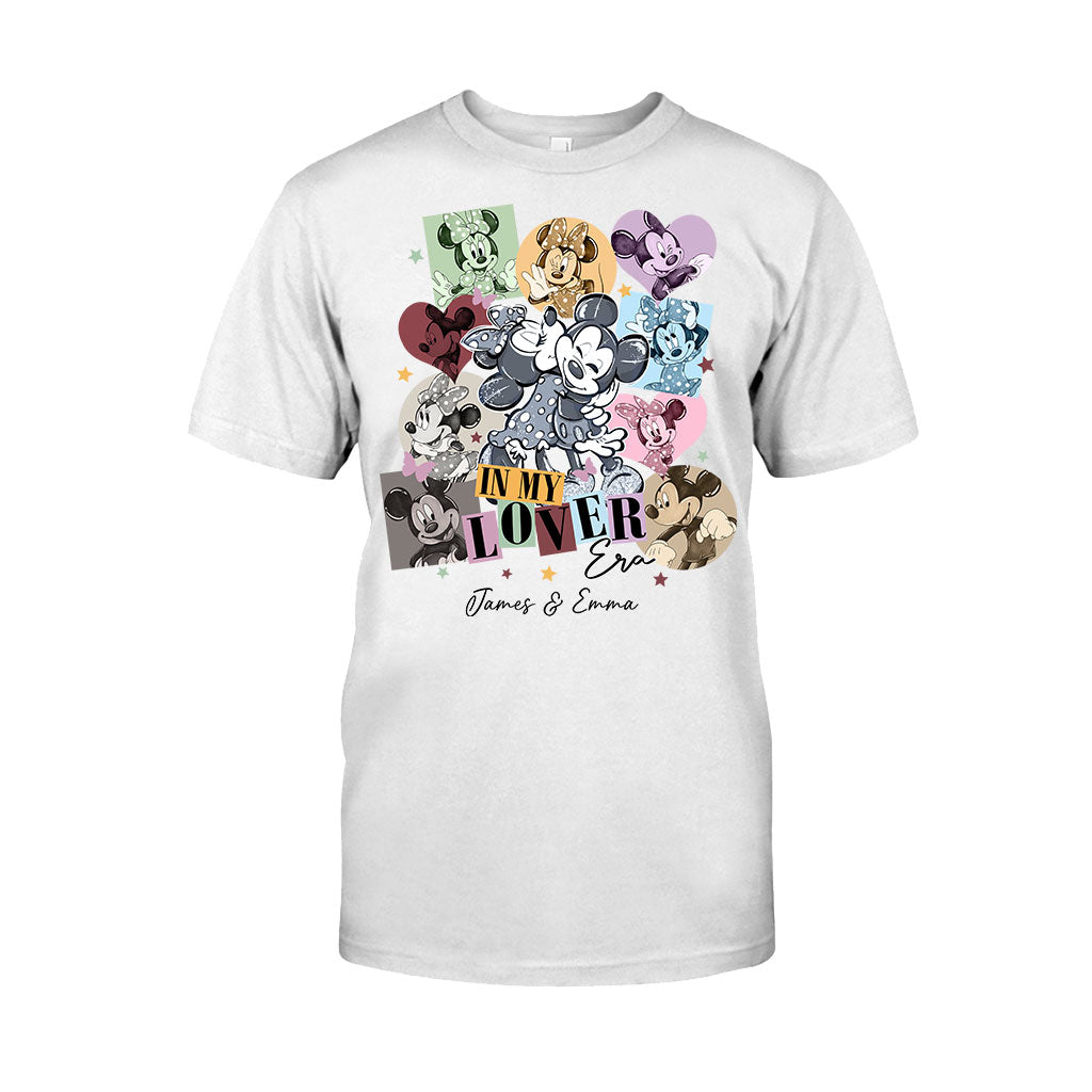 Personalized Couple T-Shirt and Hoodie In My Lover Era Gift for Engagement/Anniversary T-shirt & Hoodie GradoCreations