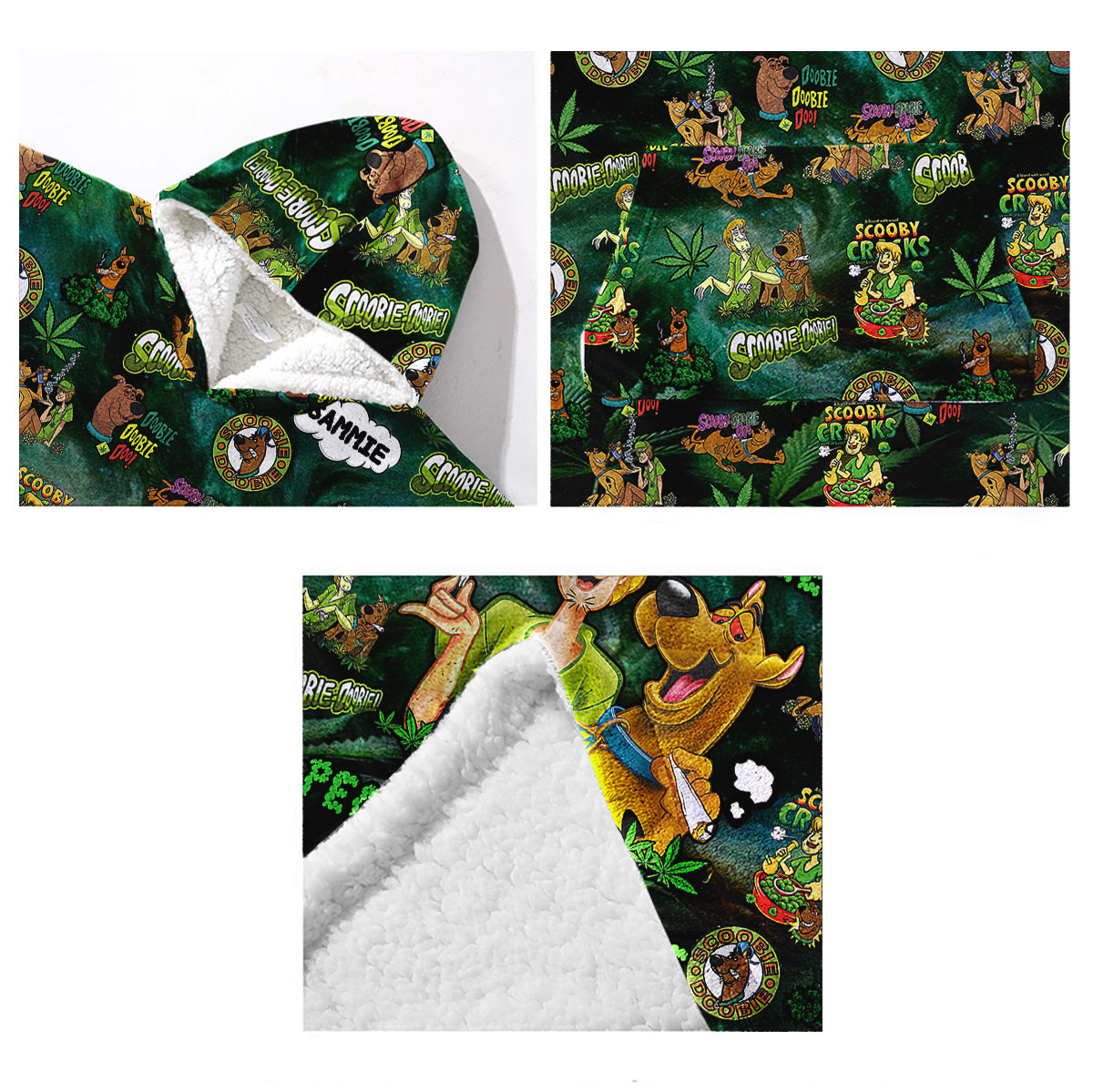 Personalized Blanket Hoodie for Dog Lovers | Unique Custom Gift Blanket Hoodie GradoCreations