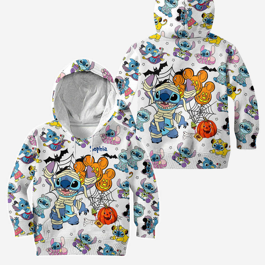 Personalized Ohana Hoodie and Leggings Set for Kids | Custom Name Hoodie & Leggings GradoCreations