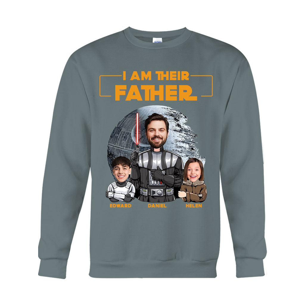 Custom I Am Their Father T-shirt & Hoodie Gift for Dad T-shirt & Hoodie GradoCreations