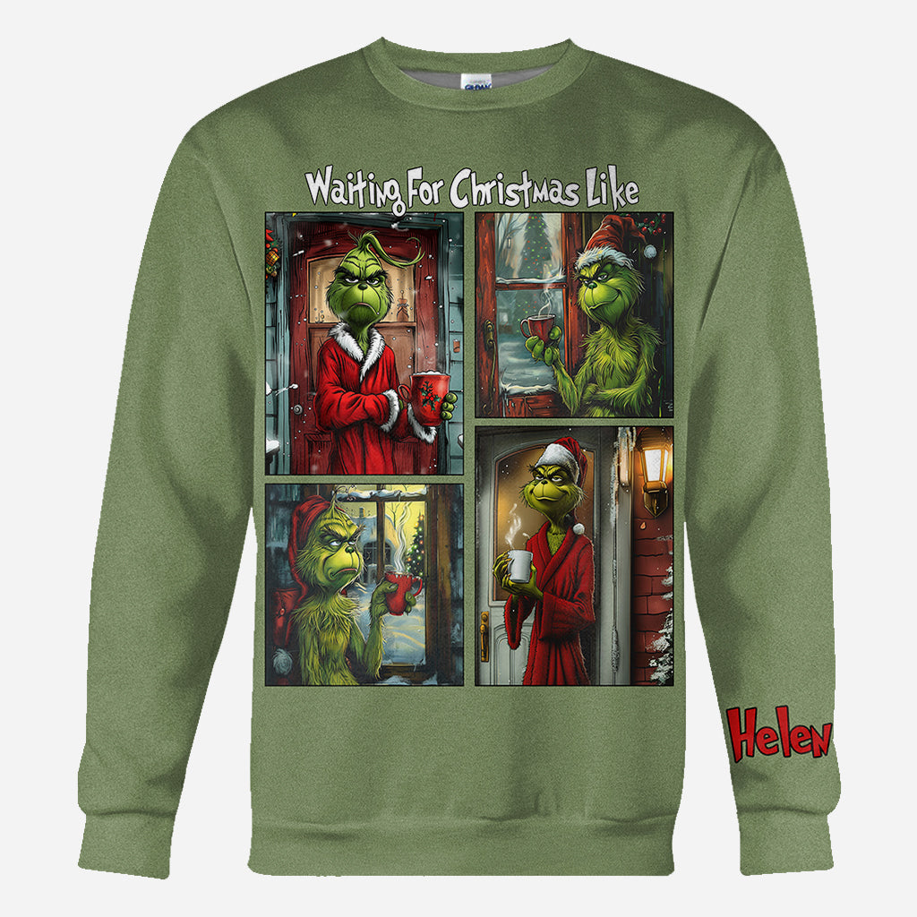 Personalized Christmas All-Over Shirt for Unique Holiday Gift All Over Shirt GradoCreations