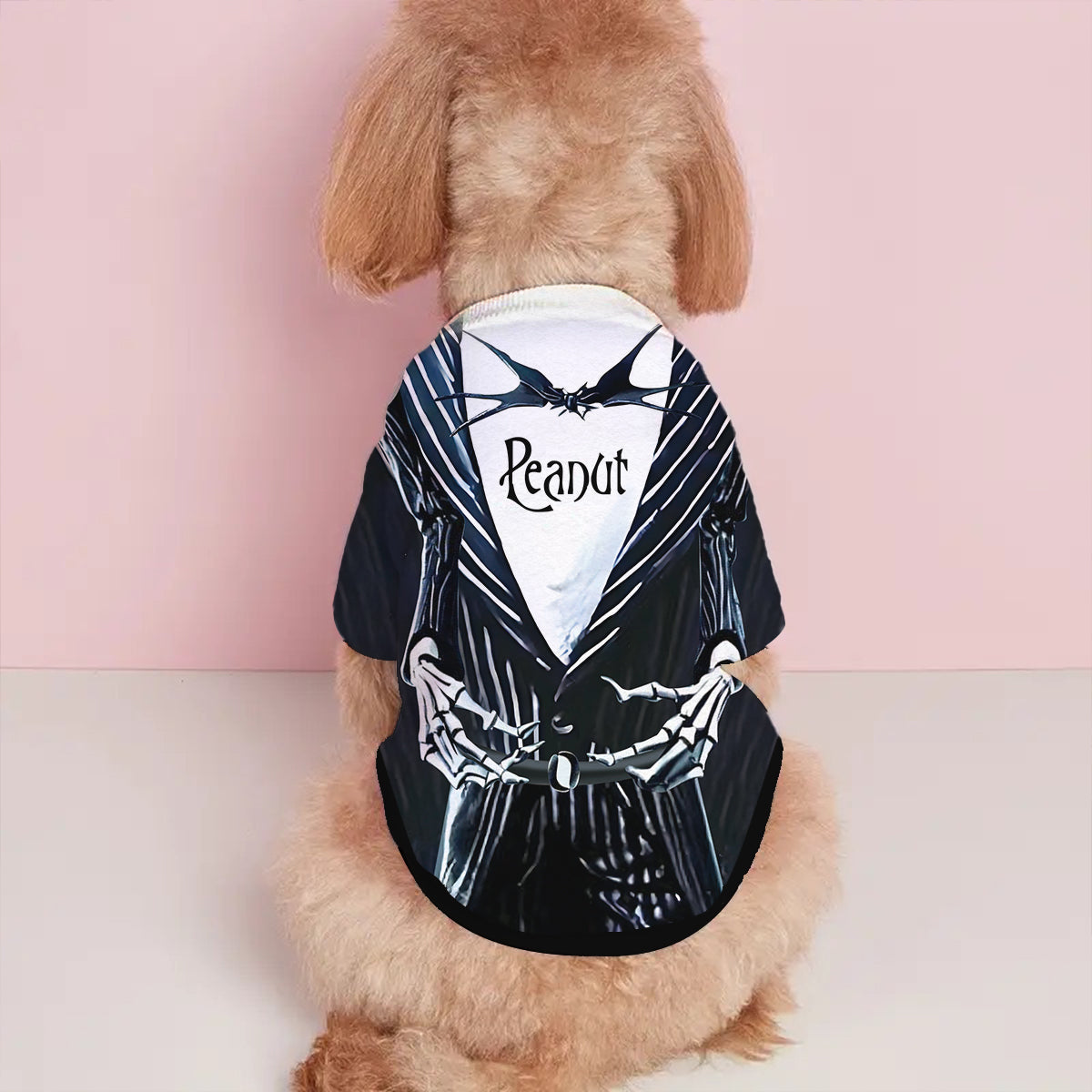 Personalized Skellington Dog Shirt Custom Pet Costume Pet Shirt GradoCreations