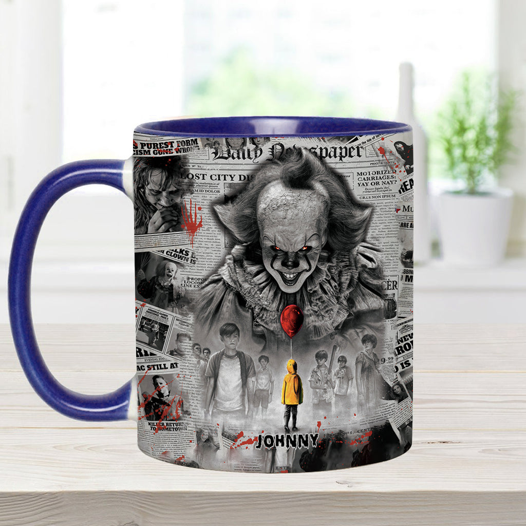 Personalized Horror Movie Accent Mug Custom Gift for Fans Accent Mug GradoCreations