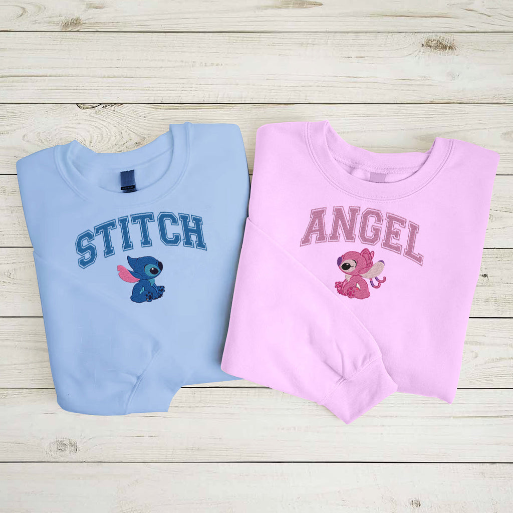 Personalized Ohana Embroidered Sweater Custom Gift for Couples Embroidered Sweater GradoCreations