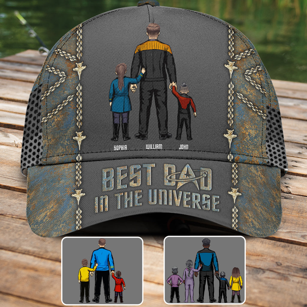 Personalized Classic Cap Best Dad In The Universe Gift Idea Classic Cap GradoCreations