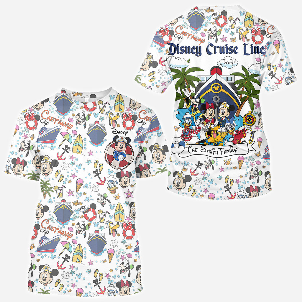 Personalized Family Cruise All-Over Shirt Custom Name Gift All Over Shirt GradoCreations