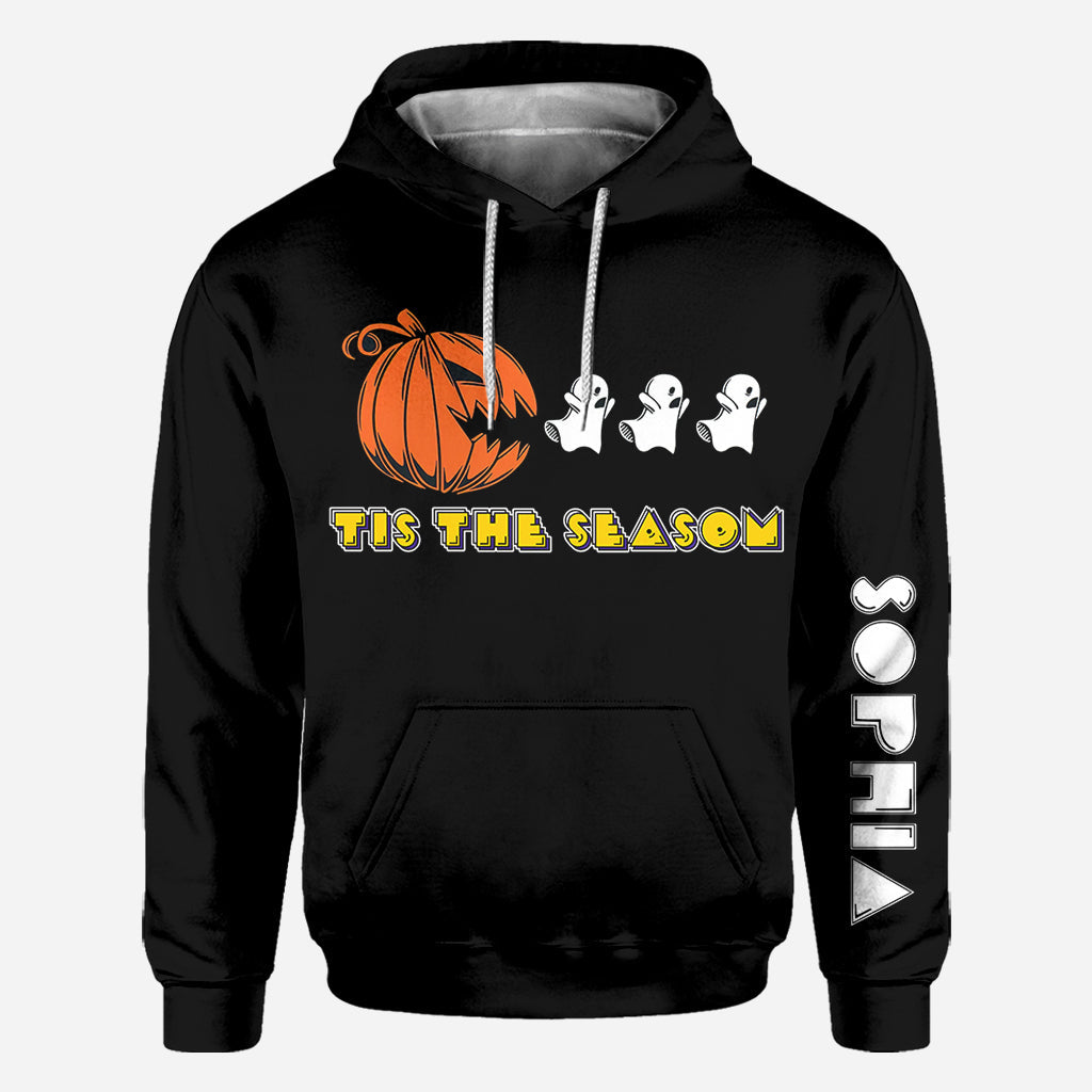 Personalized Halloween All Over Shirt Custom Name Gift All Over Shirt GradoCreations
