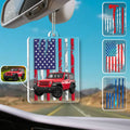 Personalized Acrylic Car Ornament Custom Design Gift Idea One-sided Car Ornament GradoCreations