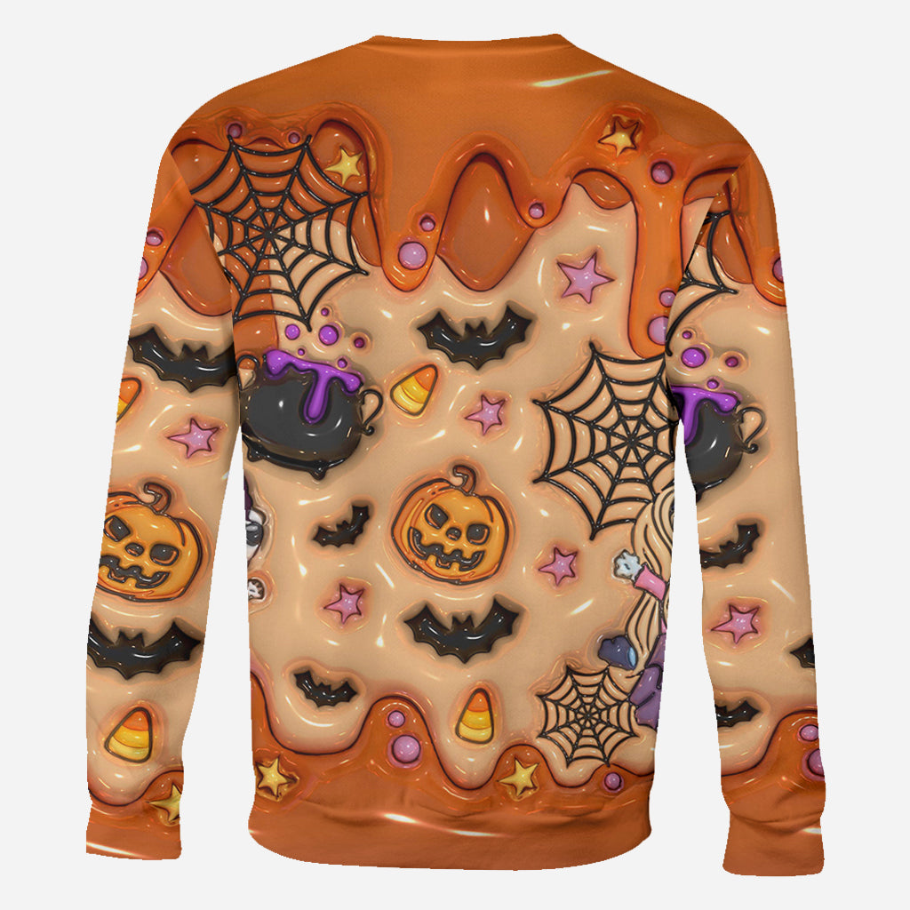 Personalized Halloween All Over Shirt Custom Name for Kids All Over Shirt GradoCreations