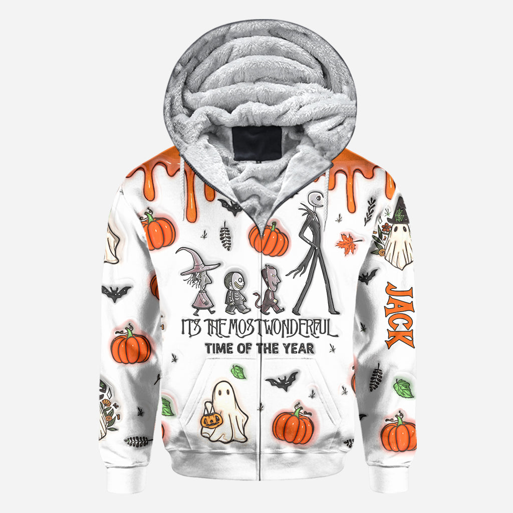 Personalized Nightmare Before Christmas All Over Shirt for Halloween All Over Shirt GradoCreations