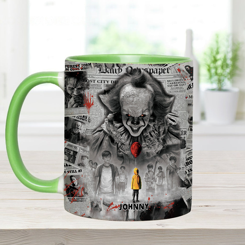 Personalized Horror Movie Accent Mug Custom Gift for Fans Accent Mug GradoCreations