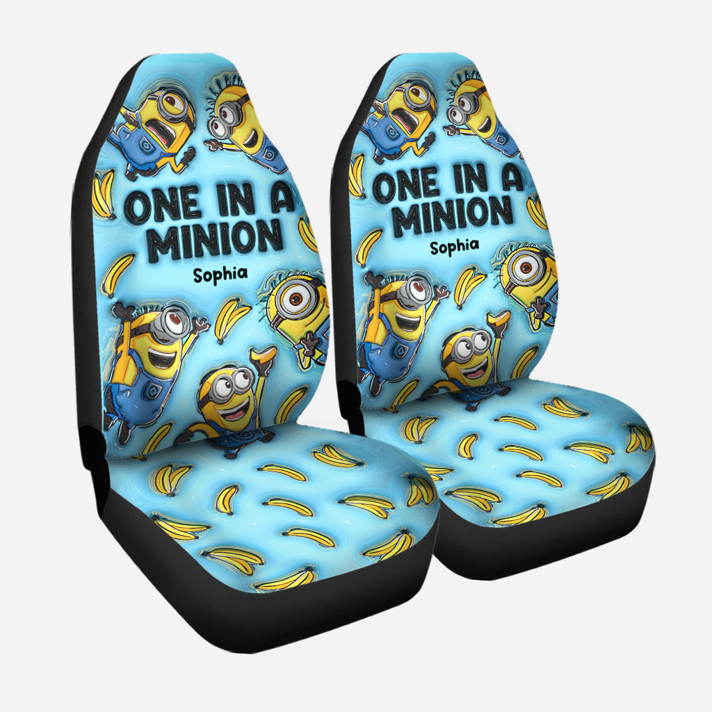 Personalized Minion Seat Covers Custom Name Gift for Kids Seat Covers GradoCreations