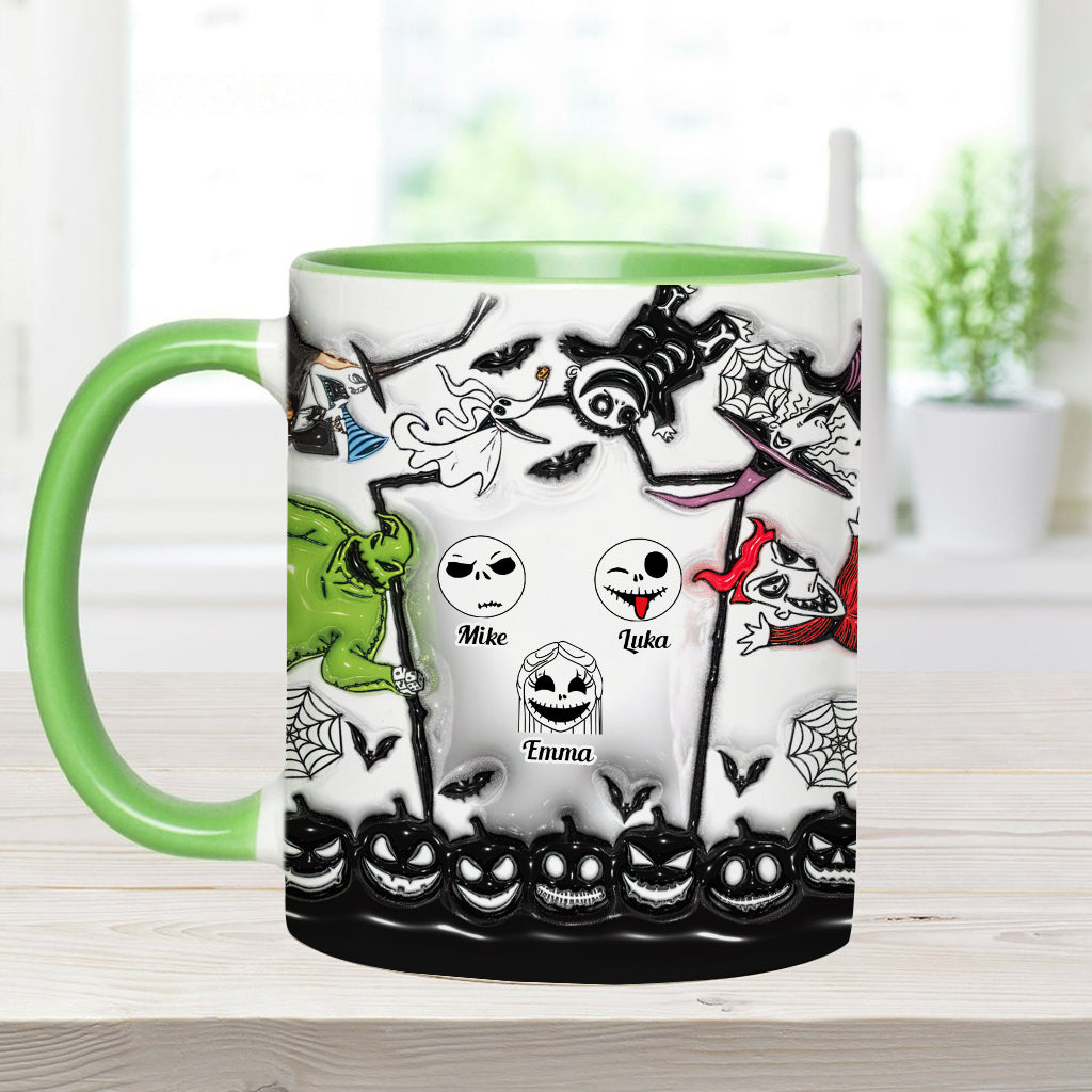 Personalized Nightmare Accent Mug Custom Name Gift for Mom or Dad Accent Mug GradoCreations