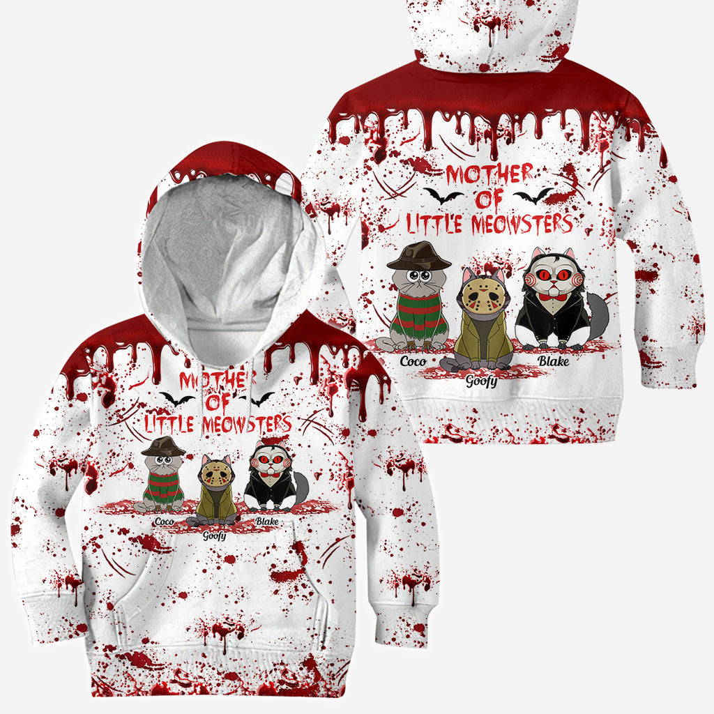 Personalized Cat Themed All-Over Print Shirt for Cat Lovers All Over Shirt GradoCreations