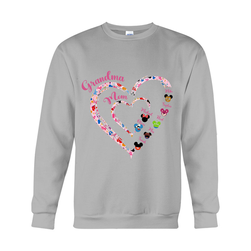 Personalized Grandma Mouse T-shirt & Hoodie Gift for Mother's Day T-shirt & Hoodie GradoCreations