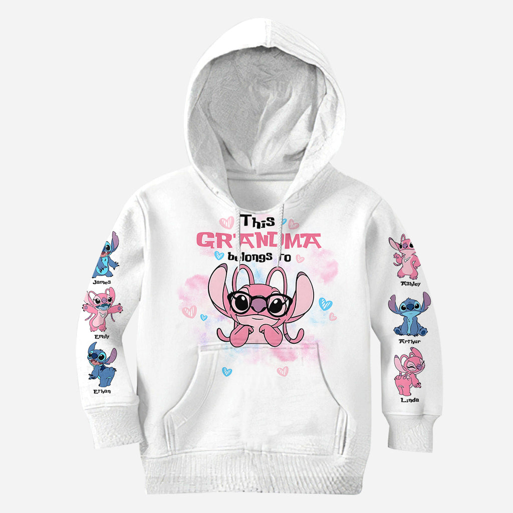 Custom Grandma All Over Shirt with Personalization - Unique Gift All Over Shirt GradoCreations