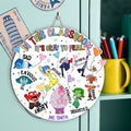 Personalized Classroom Feelings Wood Sign Custom Name Gift Wood Sign GradoCreations