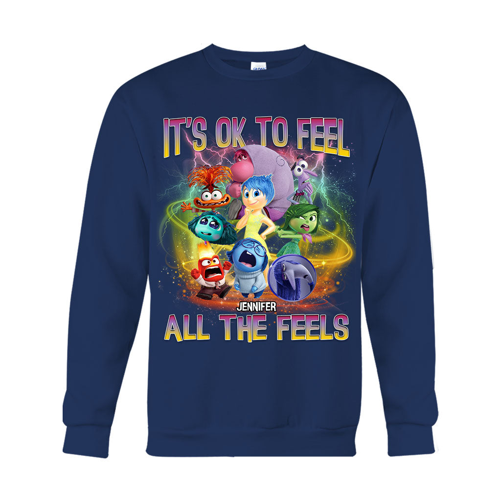 Personalized Emotional Characters T-Shirt & Hoodie Gift T-shirt & Hoodie GradoCreations