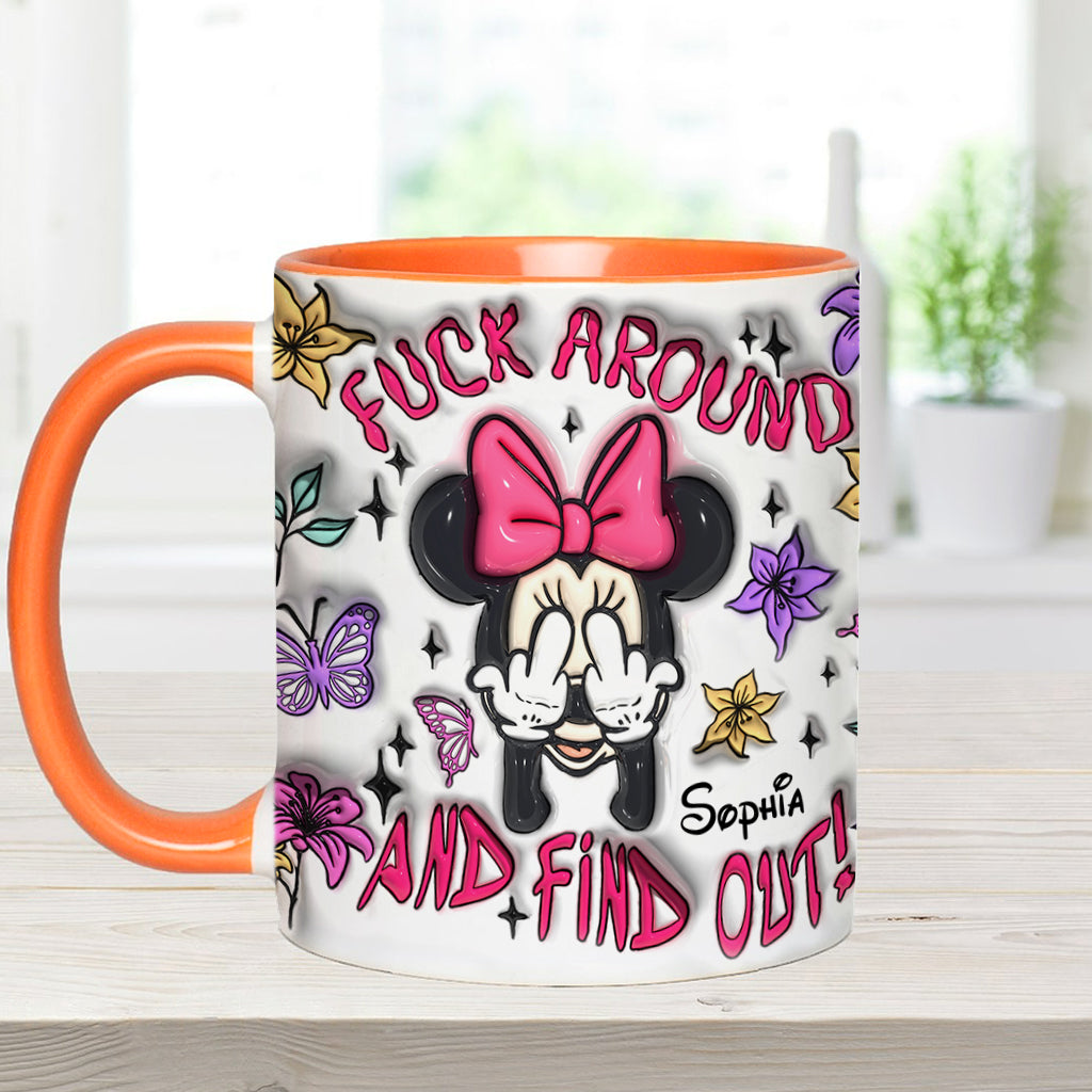 Personalized Ceramic Accent Mug with Playful Design for Birthdays and Graduations Accent Mug GradoCreations