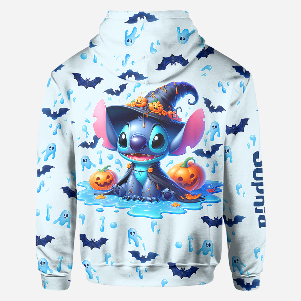 Personalized Halloween Ohana All Over Shirt Gift for Family All Over Shirt GradoCreations