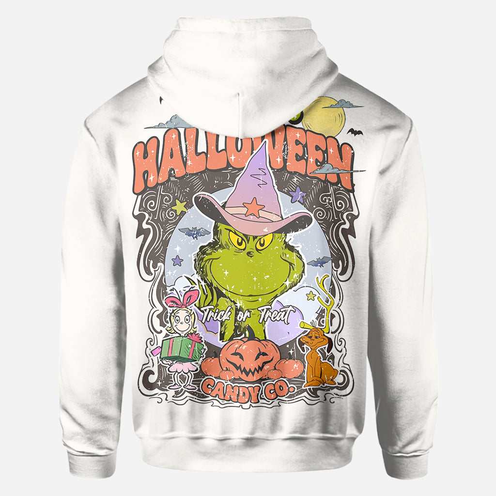 Personalized Grinch Halloween All Over Shirt Fun Costume Gift All Over Shirt GradoCreations