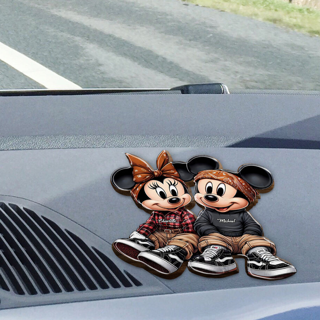 Personalized Mouse Shaped Car Visor Clip Custom Gift Shaped Car Visor Clip GradoCreations