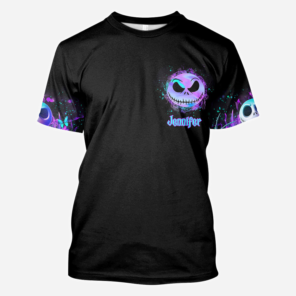 Personalized Nightmare All Over Shirt Custom Name Gift Halloween All Over Shirt GradoCreations