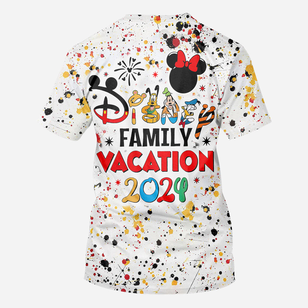 Personalized Disney Family Vacation All Over Shirt for Kids All Over Shirt GradoCreations