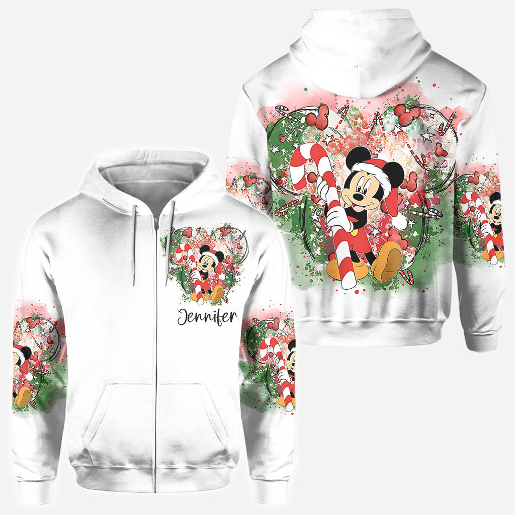 Personalized Merry Christmas All Over Shirt for Women | Perfect Holiday Gift All Over Shirt GradoCreations