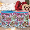 Personalized Two-Tone Accent Mug Custom Name Gift for Couples Accent Mug GradoCreations