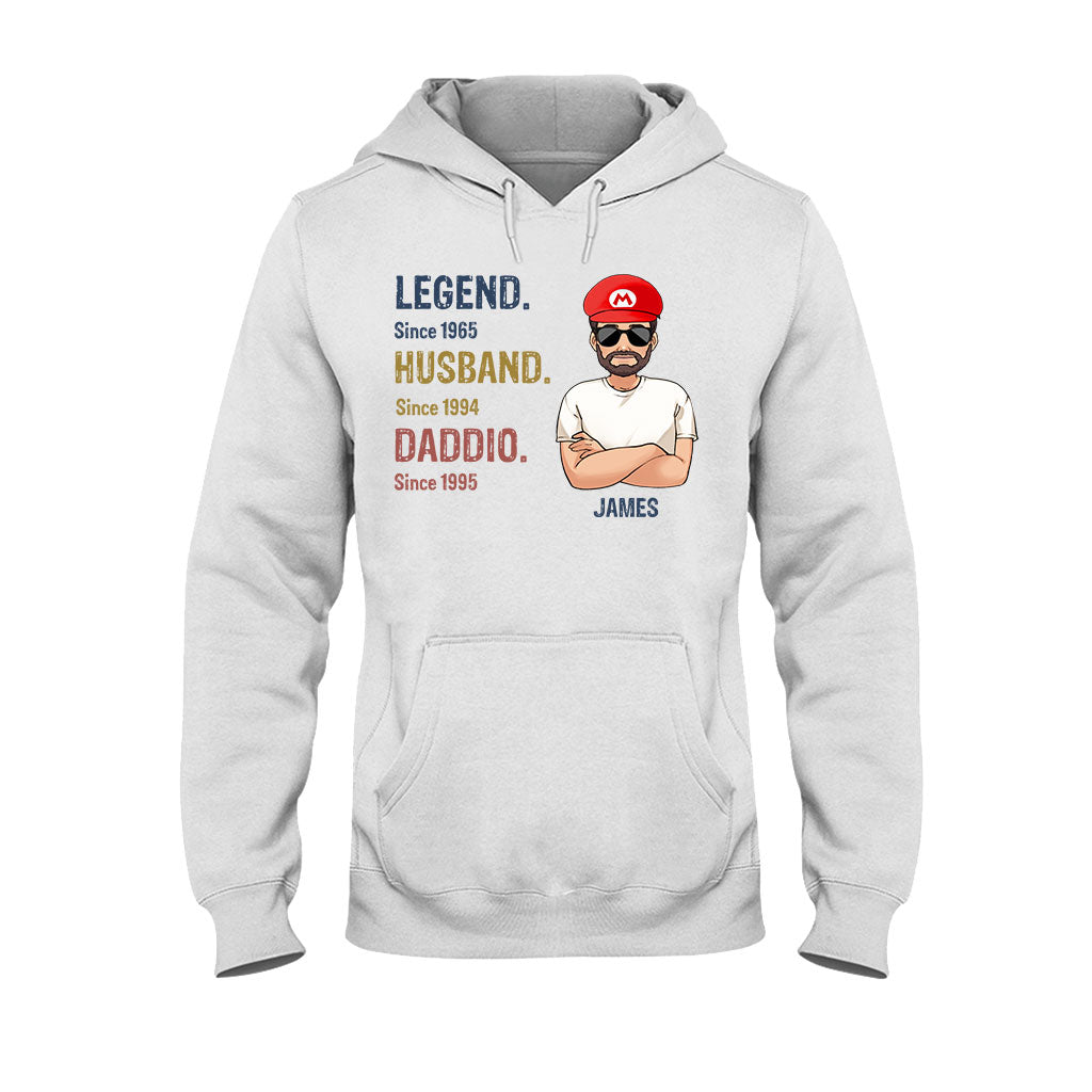 Personalized Super Plumber T-Shirt & Hoodie for Dad | Custom Name Gift T-shirt & Hoodie GradoCreations