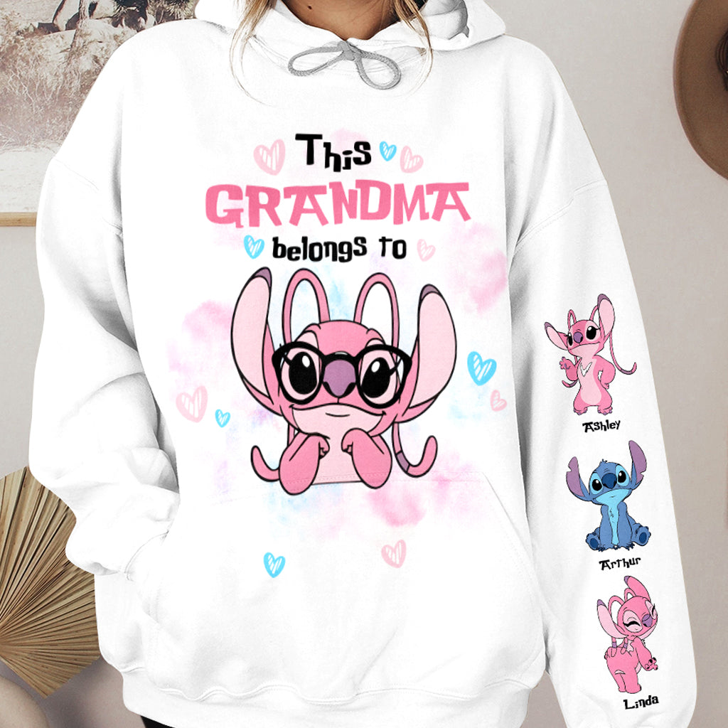 Custom Grandma All Over Shirt with Personalization - Unique Gift All Over Shirt GradoCreations