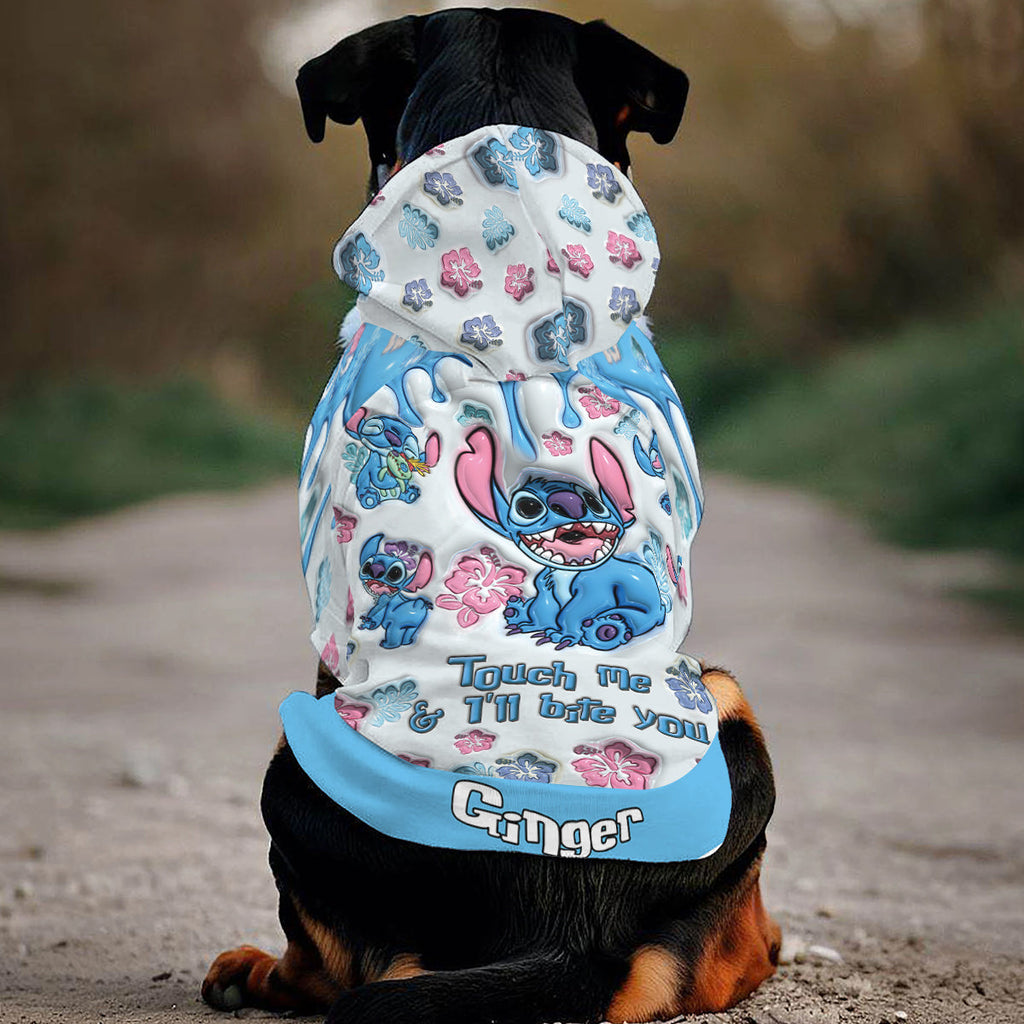 Personalized Ohana Pet Hoodie Custom Name for Dogs and Cats Pet Hoodie GradoCreations