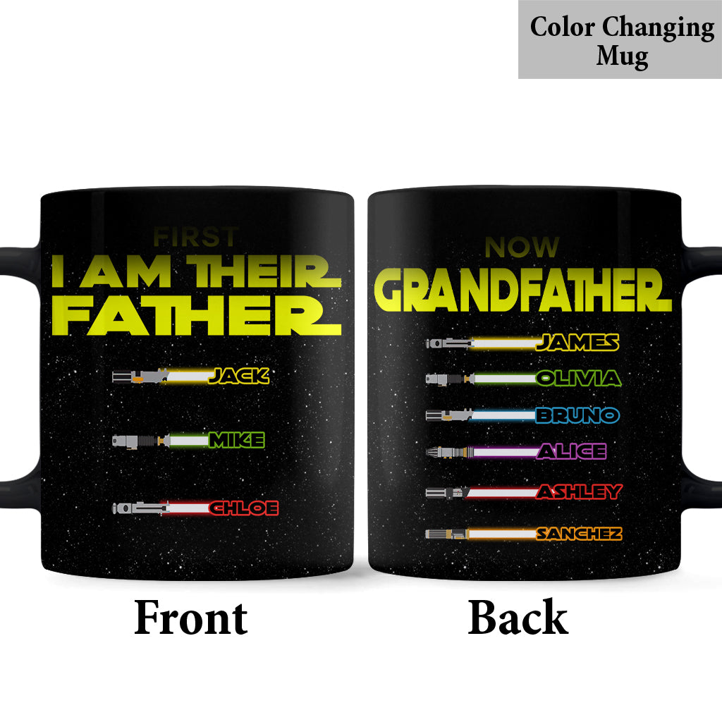 Personalized Star Wars Mug for Grandfathers Custom Name Gift Mug GradoCreations