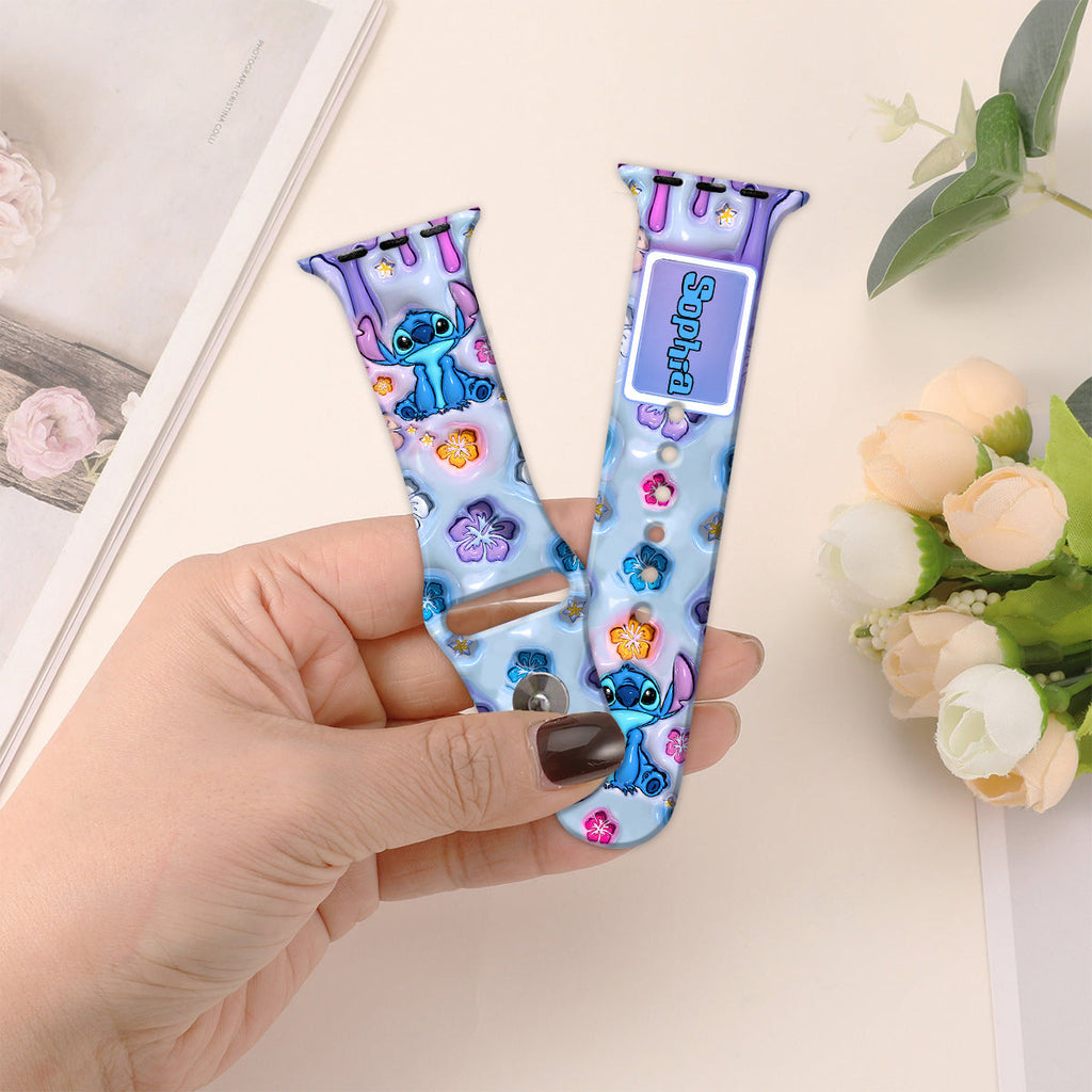 Personalized Ohana Apple Watch Band Custom Name Gift Apple Watch Band GradoCreations