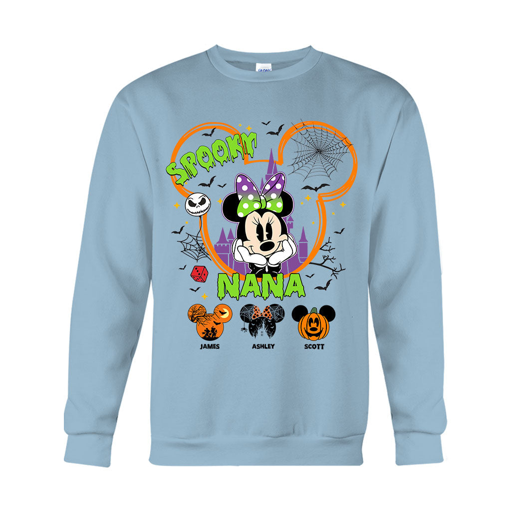 Personalized Spooky Nana T-shirt & Hoodie for Grandma T-shirt & Hoodie GradoCreations