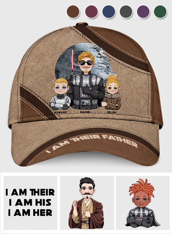 Personalized Classic Cap I Am Their Father Gift for Dad Classic Cap GradoCreations
