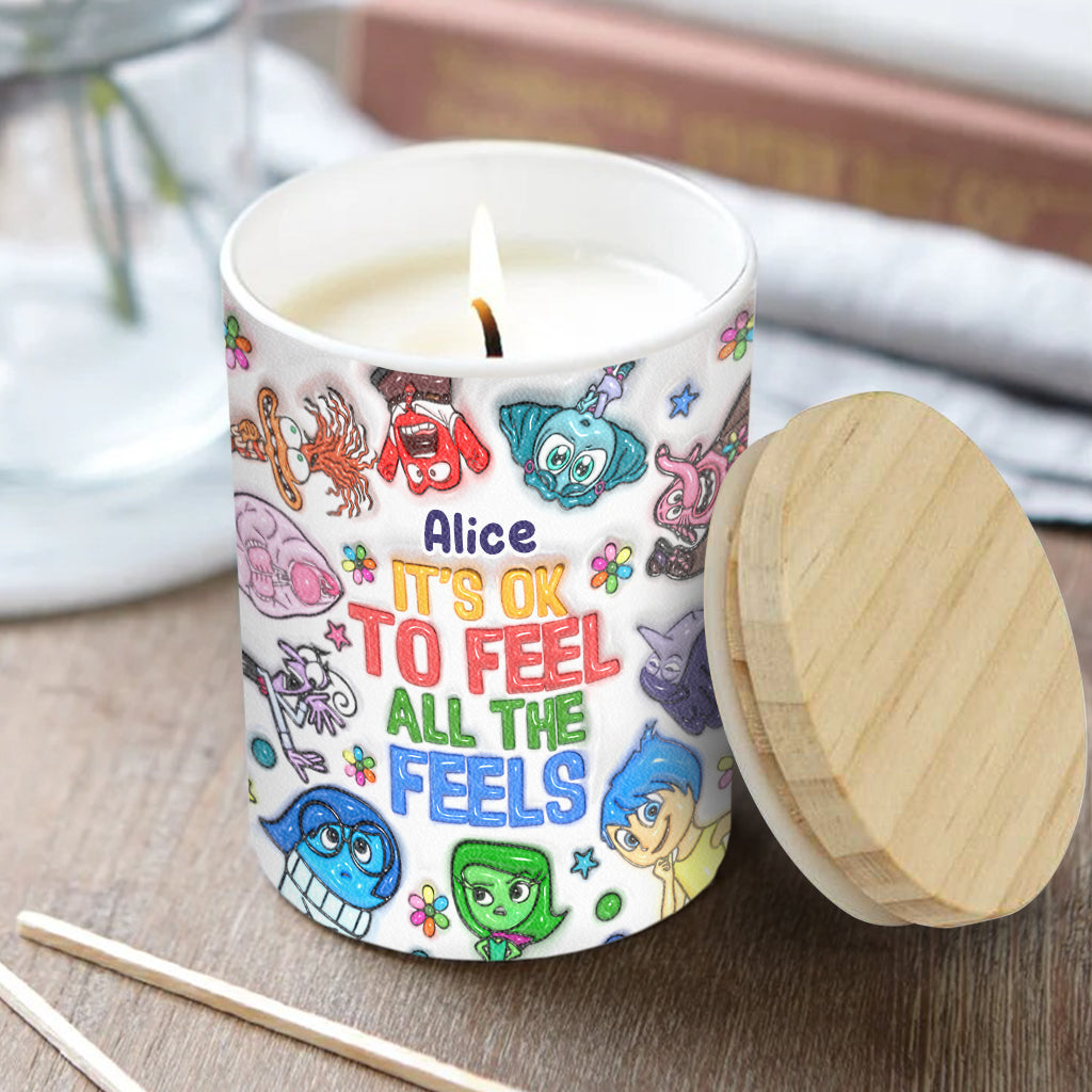 Personalized Scented Candle with Wooden Lid for Birthdays, Graduations, Gifts Candle With Wooden Lid GradoCreations