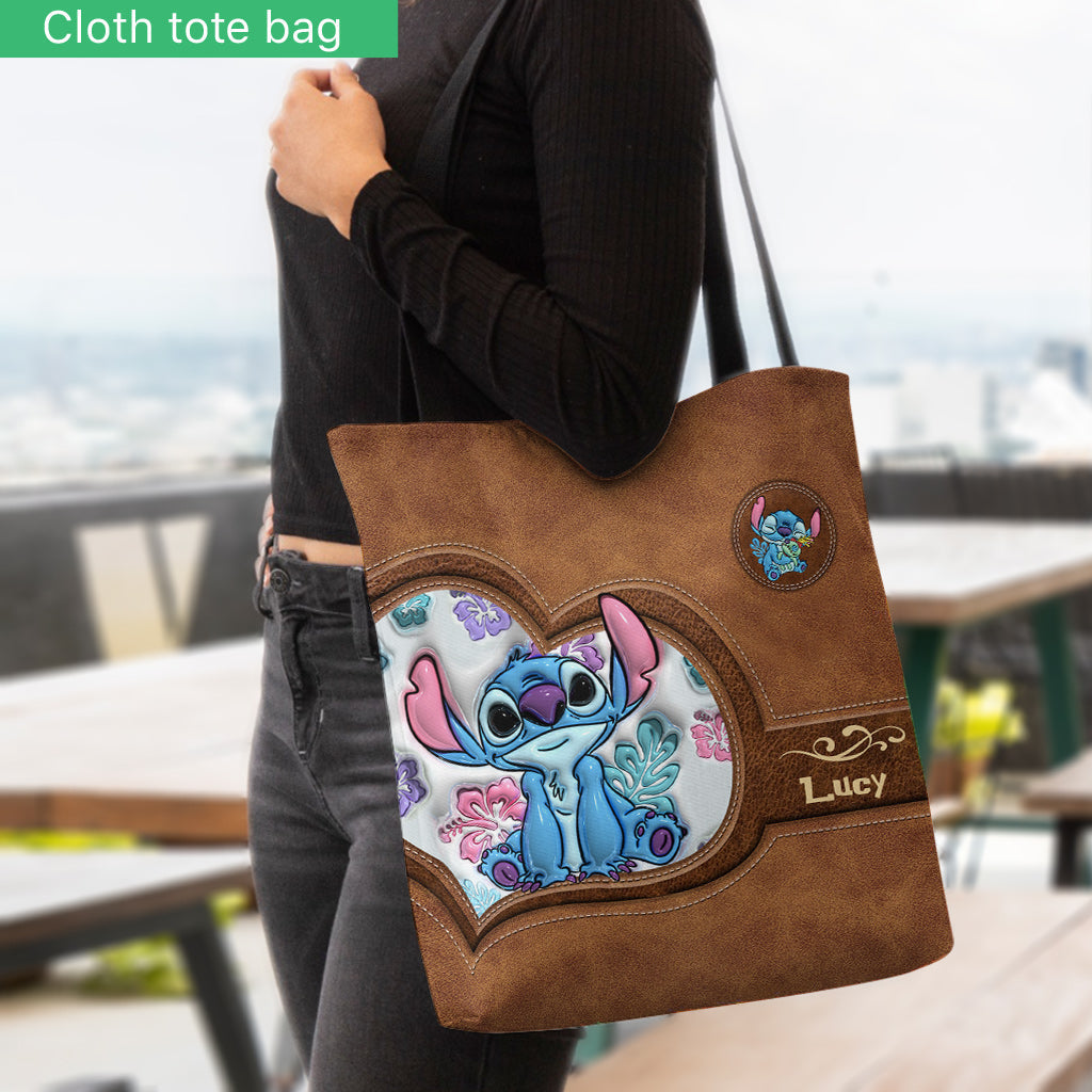 Personalized Ohana Tote Bag with Custom Name for Family Tote Bag GradoCreations