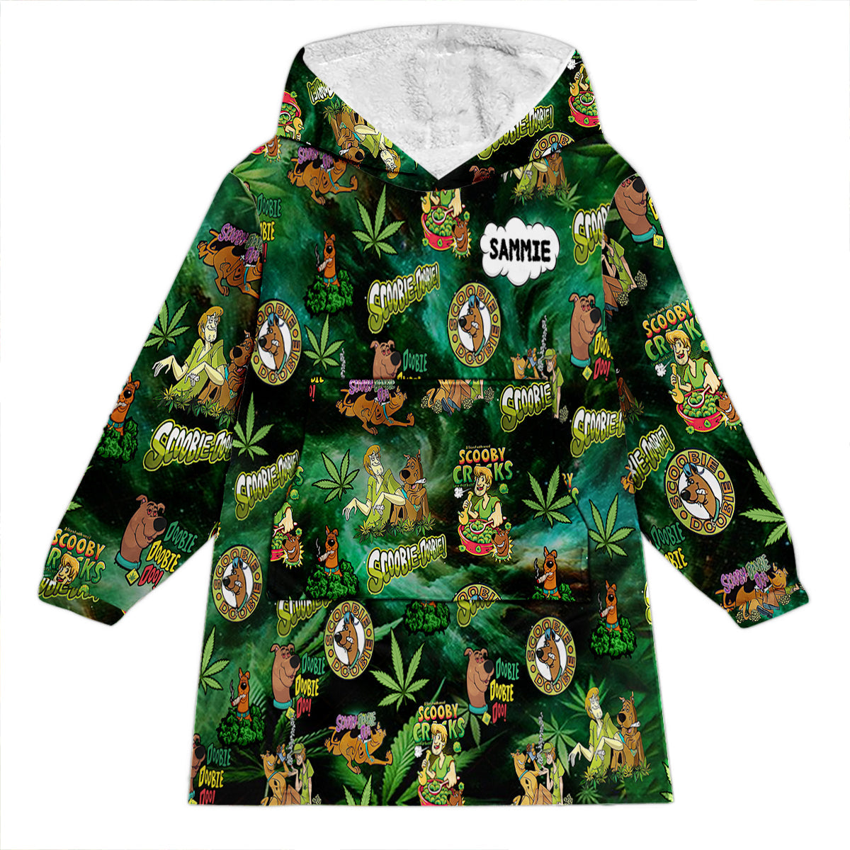 Personalized Blanket Hoodie for Dog Lovers | Unique Custom Gift Blanket Hoodie GradoCreations