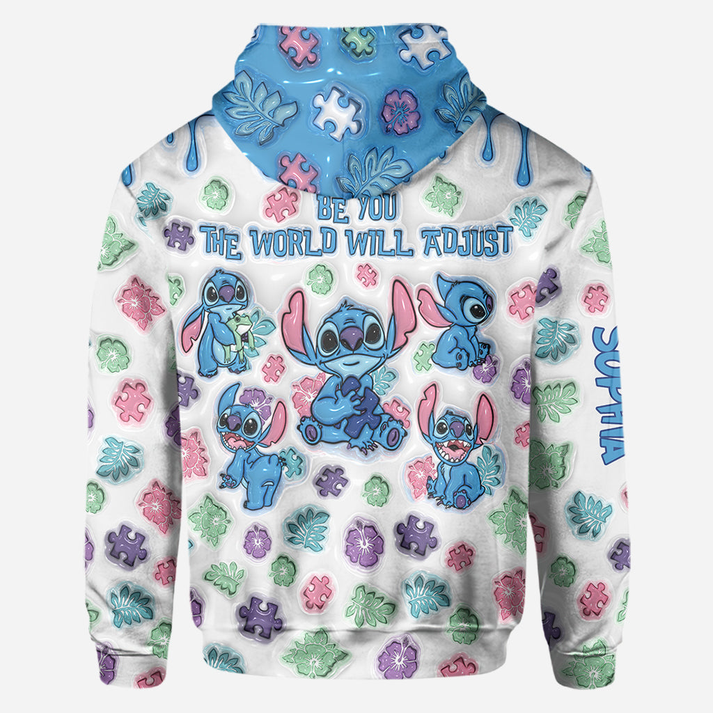 Personalized Autism Awareness Shirt Custom Name Gift All Over Shirt GradoCreations