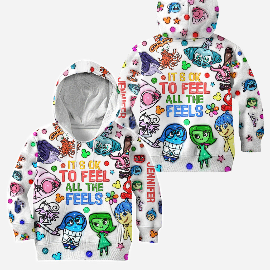 Personalized Hoodie & Leggings Set Custom Name Gift for Kids Hoodie & Leggings GradoCreations