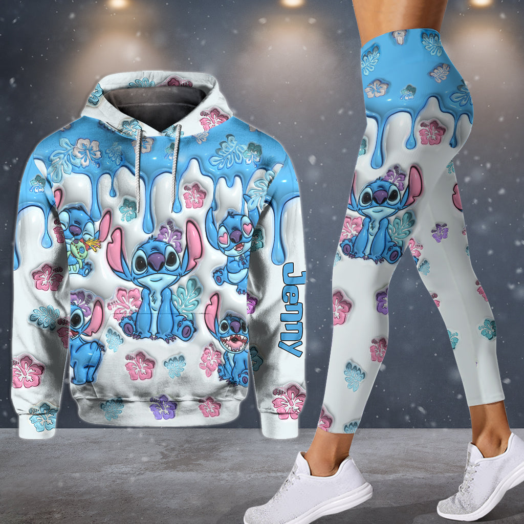 Personalized Ohana Hoodie and Leggings Custom Name Gift for Family Hoodie & Leggings GradoCreations