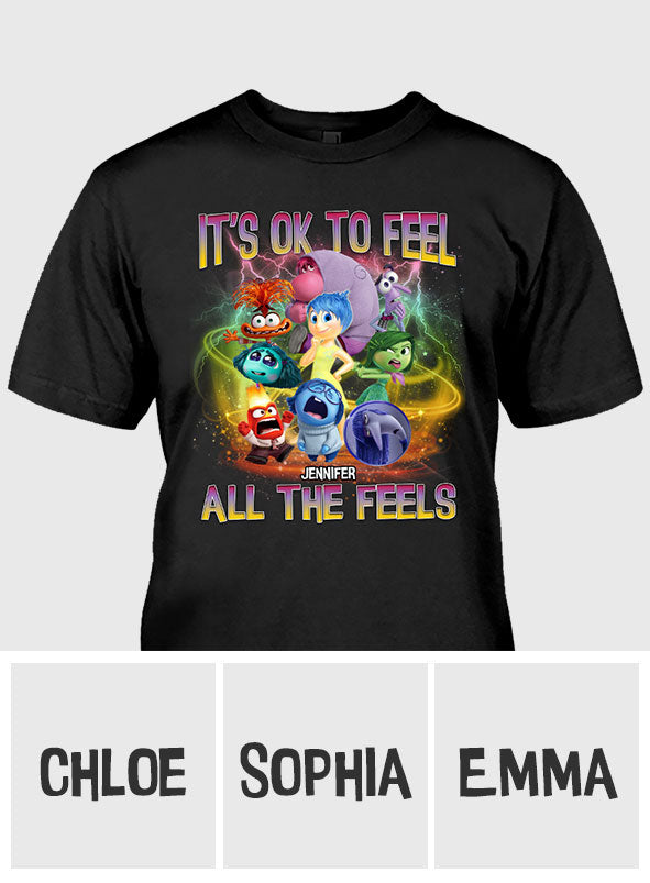 Personalized Emotional Characters T-Shirt & Hoodie Gift T-shirt & Hoodie GradoCreations