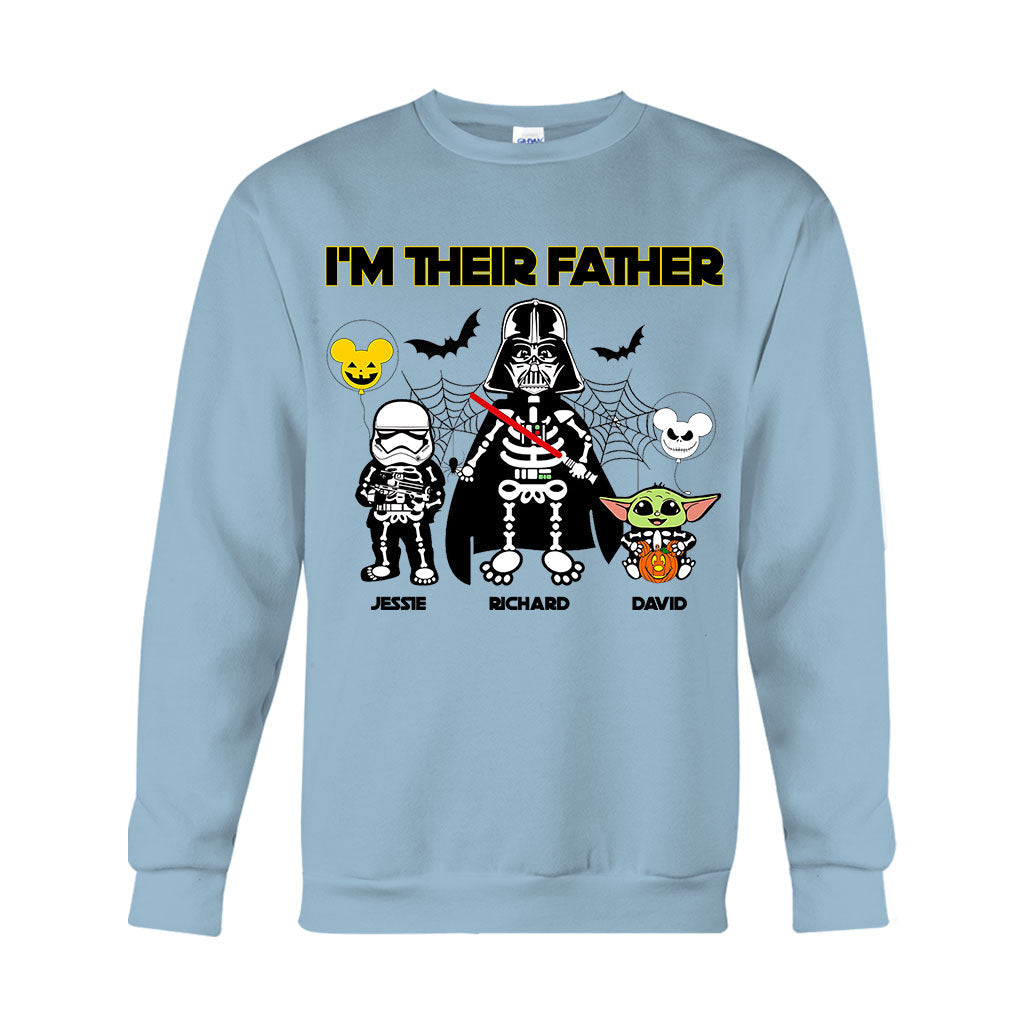 Personalized Halloween T-shirt & Hoodie I'm Their Father Gift T-shirt & Hoodie GradoCreations