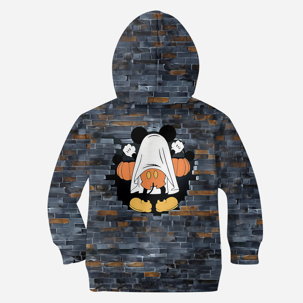 Funny Personalized Ghost Mouse All Over Shirt for Kids & Adults All Over Shirt GradoCreations