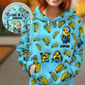 Personalized Minion All Over Shirt Custom Name Birthday Gift All Over Shirt GradoCreations