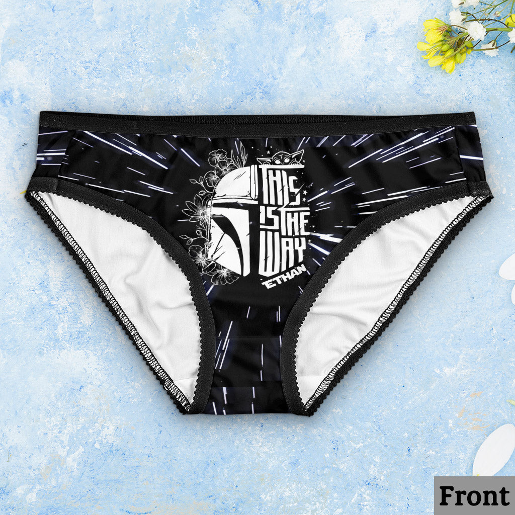 Personalized Star Wars Briefs & Boxer Briefs Gift for Couple Lace Border Women Briefs And Men’s Boxer Briefs GradoCreations