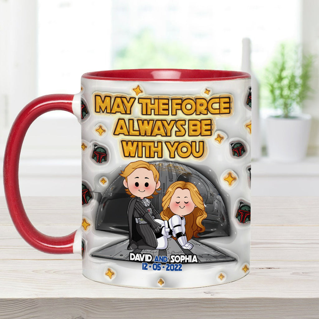 Personalized Star Wars Accent Mug Custom Name Gift for Fans Accent Mug GradoCreations