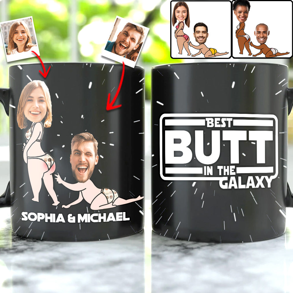 Personalized Best Butt In The Galaxy Mug Custom Name Gift Mug GradoCreations